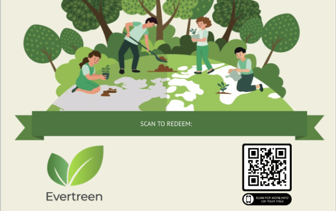Tarjeta regalo Evertreen