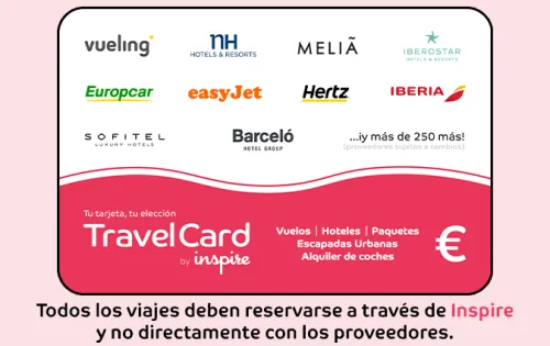 Tarjeta regalo Inspire Travel