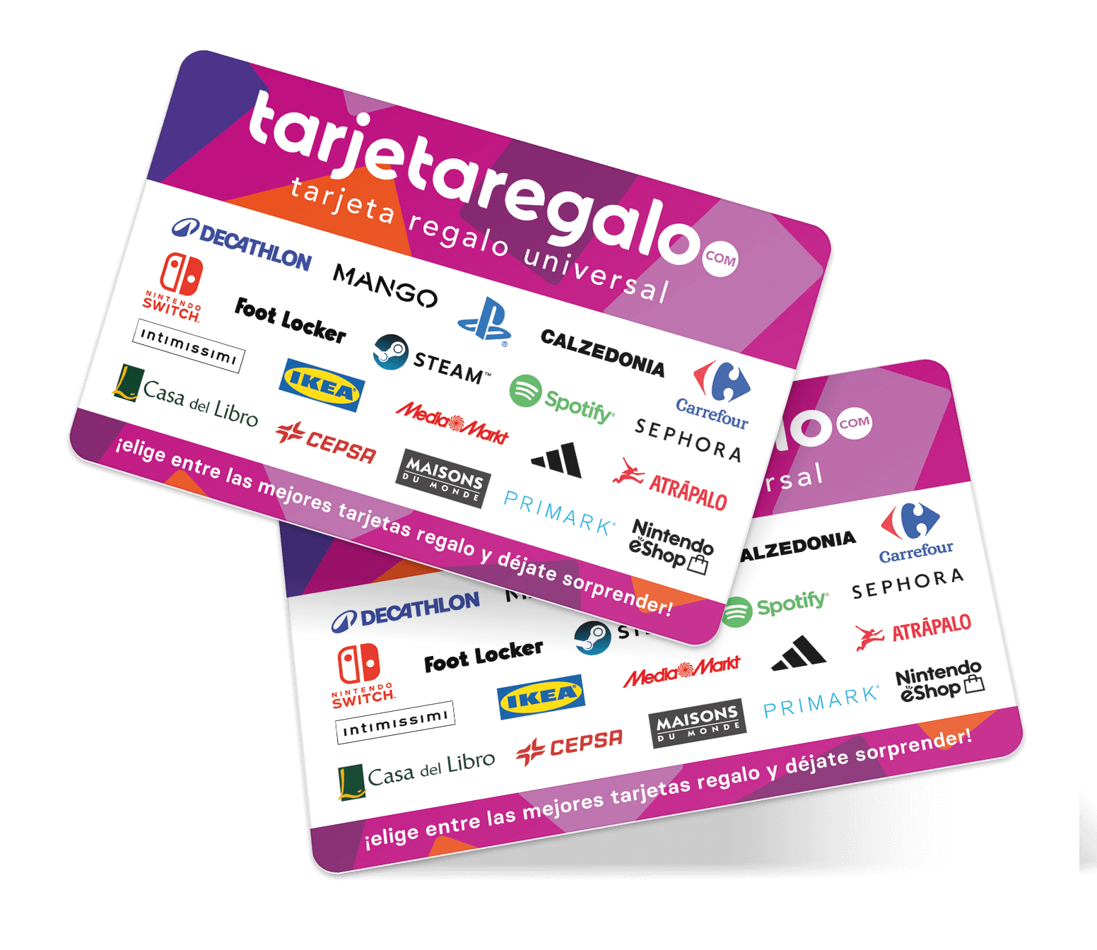 Tarjeta regalo universal