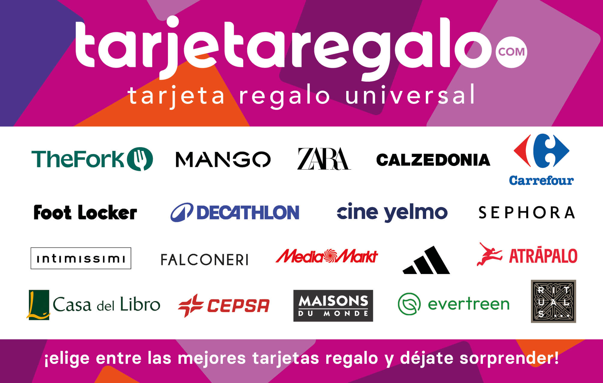 Tarjeta regalo Universal 