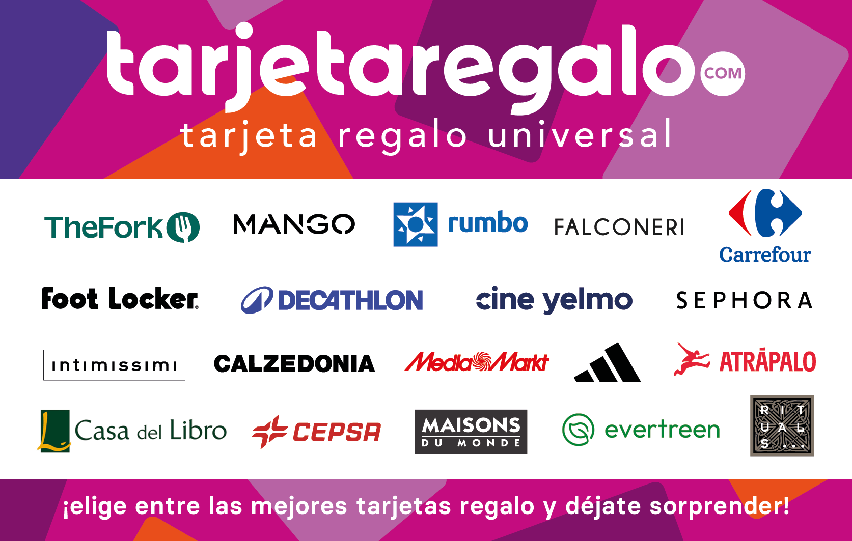 Tarjeta regalo Universal