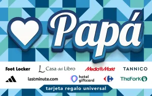 Tarjeta regalo Universal Papá