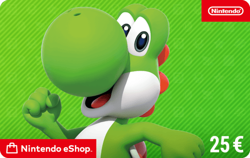 Tarjeta regalo Nintendo eShop Card €25