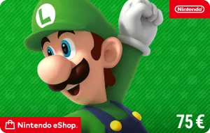 Tarjeta regalo Nintendo eShop Card €75