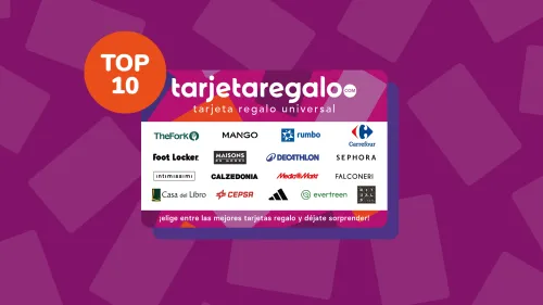 Top 10 tarjetas de regalo más populares en Tarjetaregalo.com