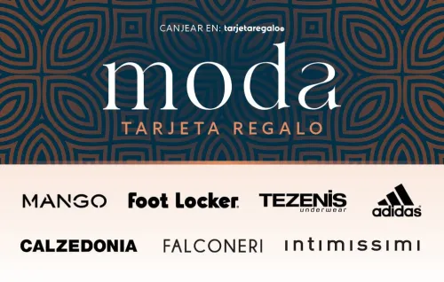 Moda Tarjeta regalo
