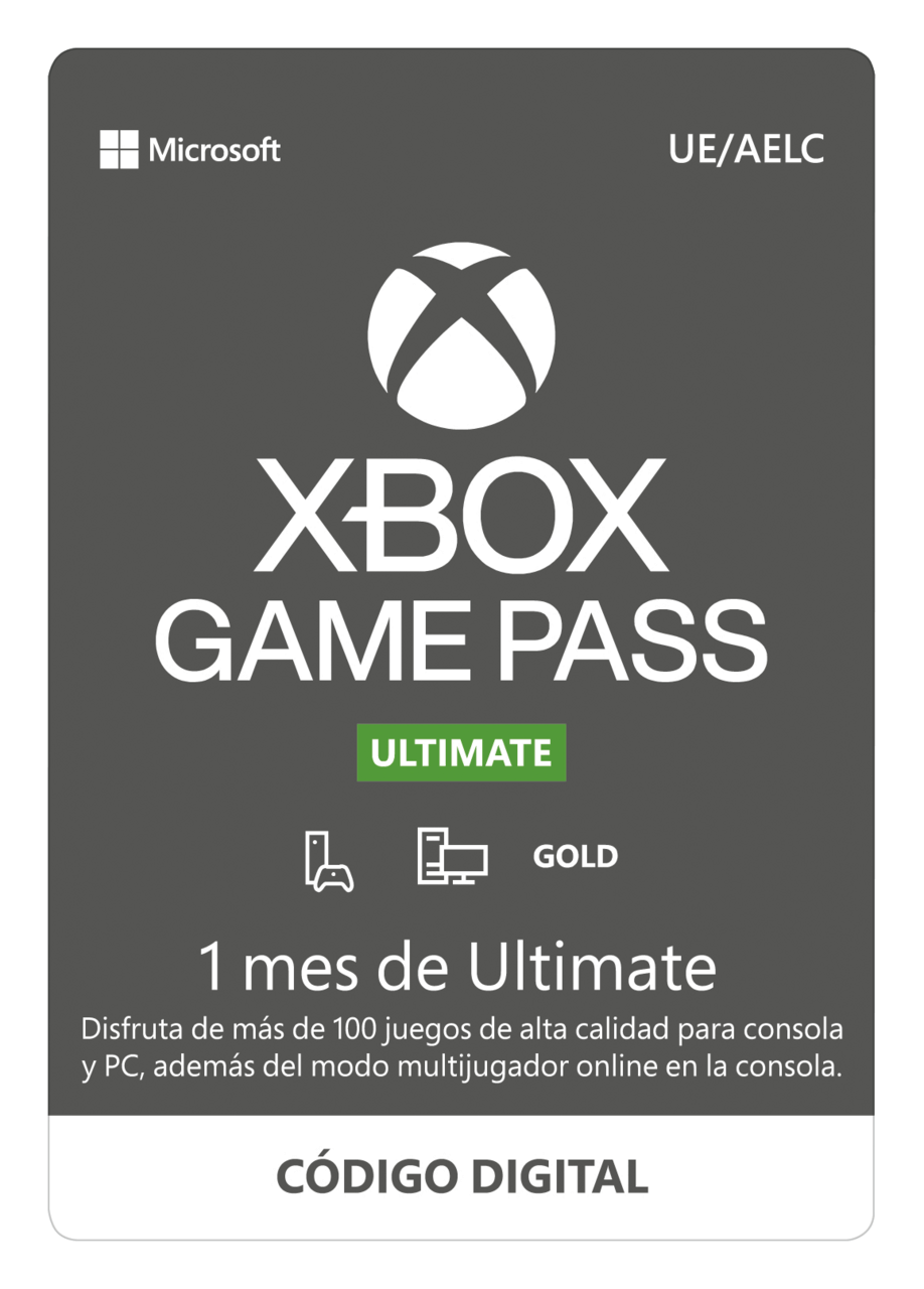Tarjeta regalo Xbox Game Pass Ultimate 1M