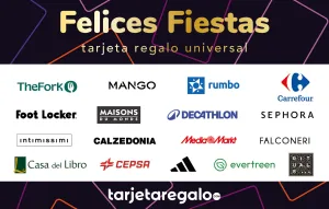 Tarjeta Regalo Felices Fiestas