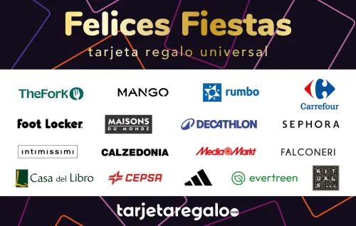 Tarjeta Regalo Felices Fiestas