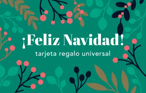 Tarjeta Regalo ¡Feliz Navidad!