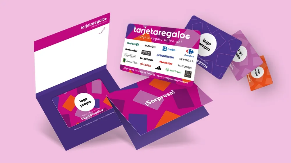 Tarjetas regalo personalizadas