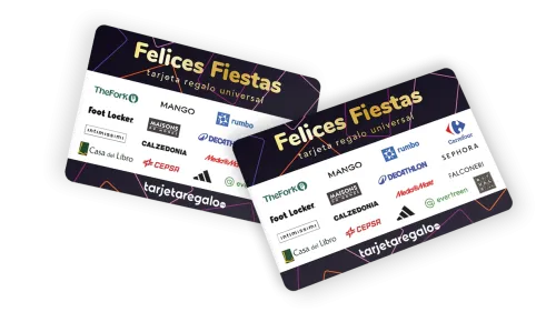 Personaliza tus tarjetas regalo de Navidad para que sean inolvidables.