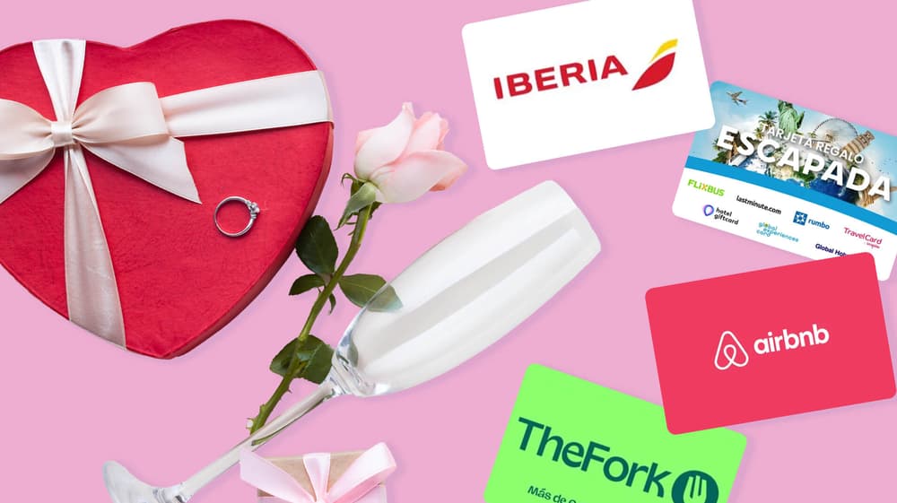 Las mejores tarjetas regalo para aniversarios de pareja