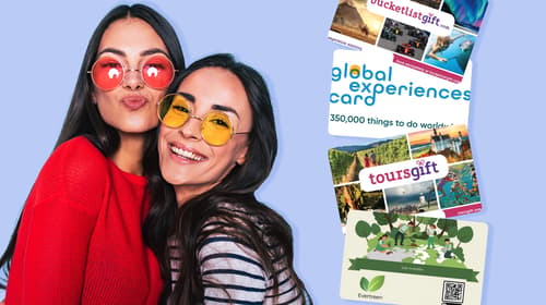 Las mejores tarjetas regalo de experiencias únicas