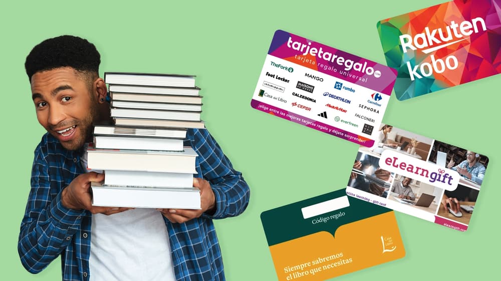 Las mejores tarjetas regalo para amantes de los libros