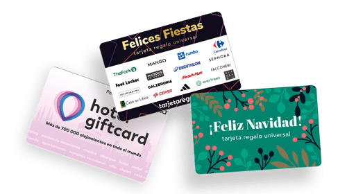 Muestra tu agradecimiento con una tarjeta regalo de Navidad.